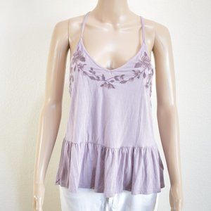 American Eagle Soft & Sexy Embroidered Tank Top